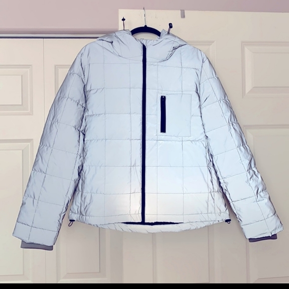 Zara Jackets & Coats Zara Lightweight Reflective Puffer Jacket